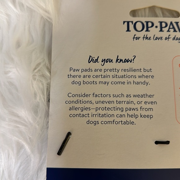 Top Paw Outdoor Dog Boots Size Small NWT - Picture 8 of 11